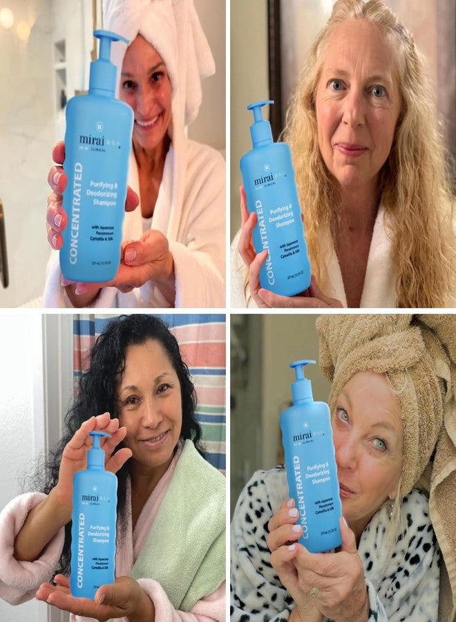 Mirai Clinical Persimmon Shampoo – Old People Smell Eliminator, Nonenal® Solution - Safe for Color-Treated and Mature Hair - Sulfate-Free, Paraben-Free, Clarifying Shampoo For Women and Men - Image 4